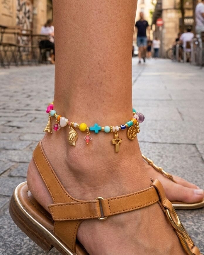 Tobillera dijes de amor Accesoriosjeco 