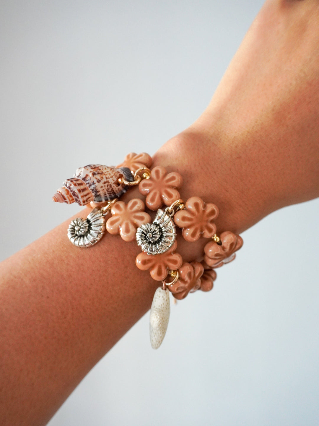 Pulsera caracoles Accesoriosjeco 