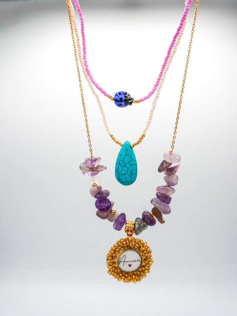 Trío de collar amor y luz Accesoriosjeco 