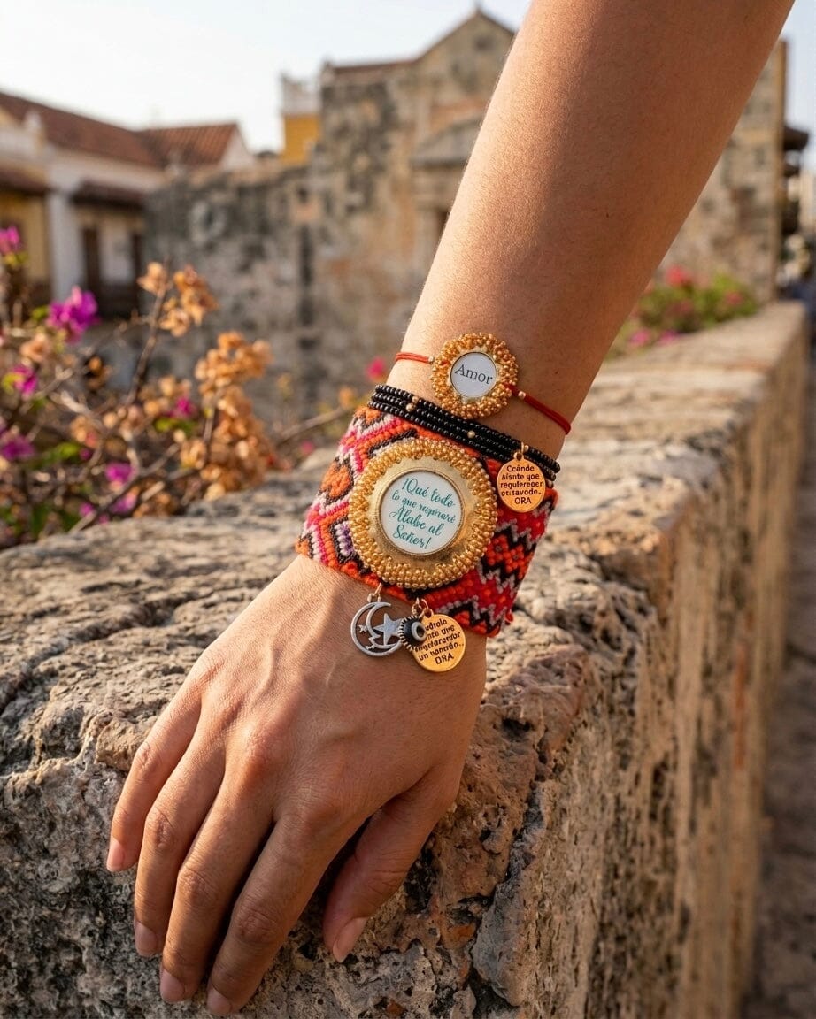 Set de pulsera amor por Dios Accesoriosjeco 