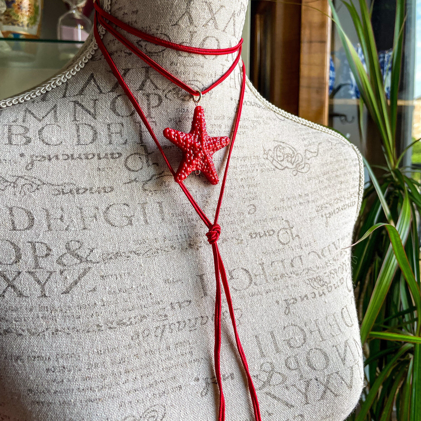 Collar-pulsera Roja Accesoriosjeco 