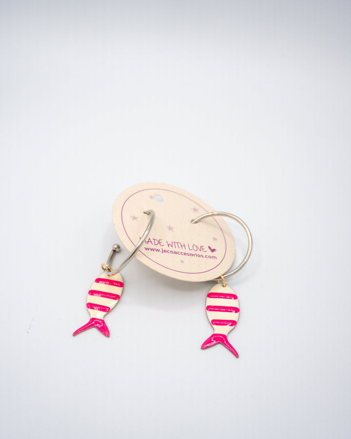 Aretes pez de tallas Accesoriosjeco 