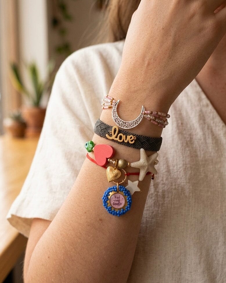 Set de pulsera voy con todo Accesoriosjeco 