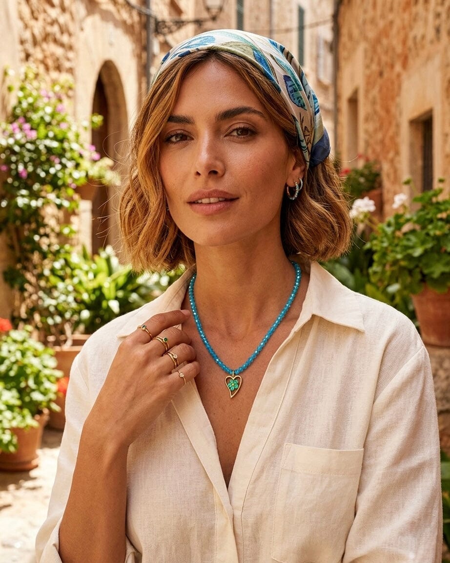 Collar Flor Eterna Accesoriosjeco 