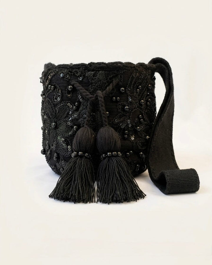 Mochila Wayúu Cisne Negro Accesoriosjeco 