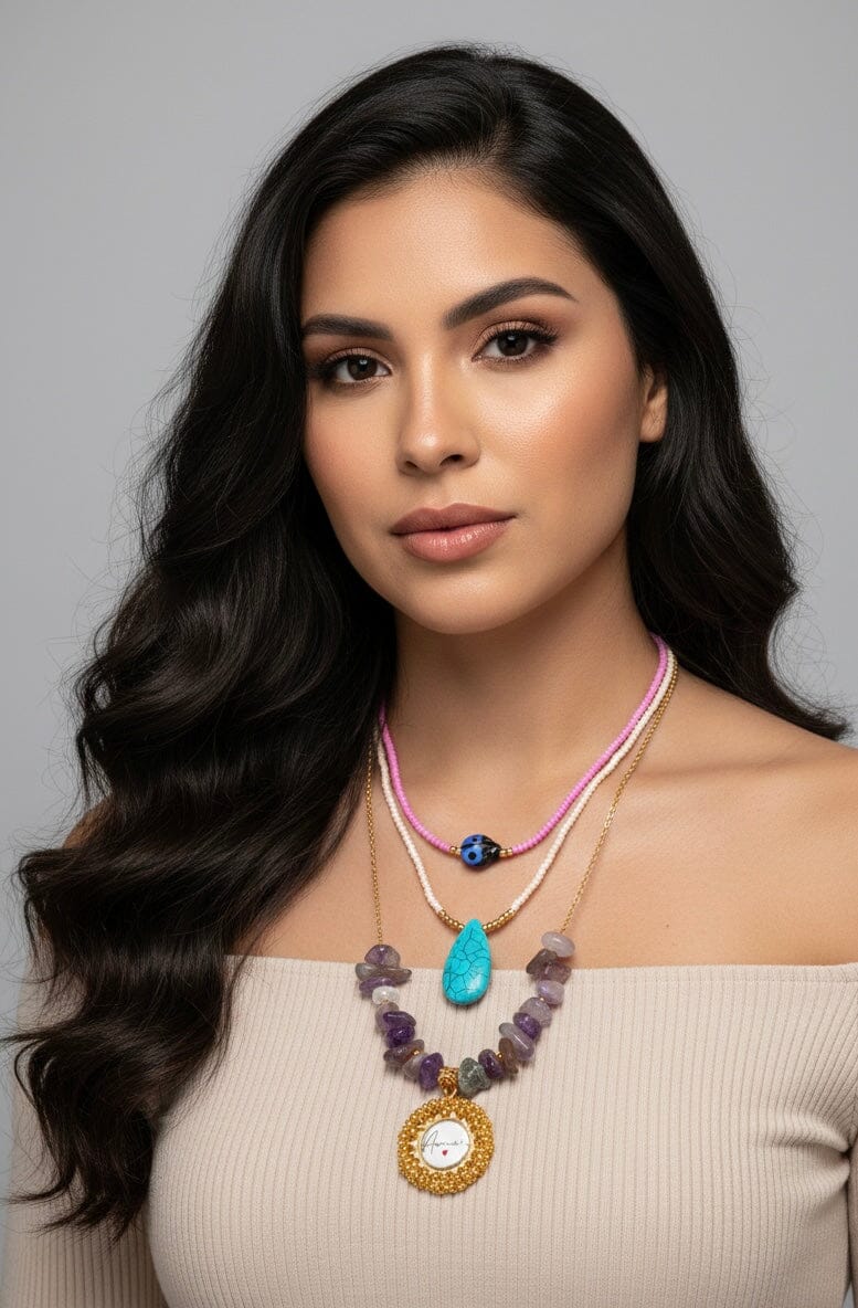 Trío de collar amor y luz Accesoriosjeco 