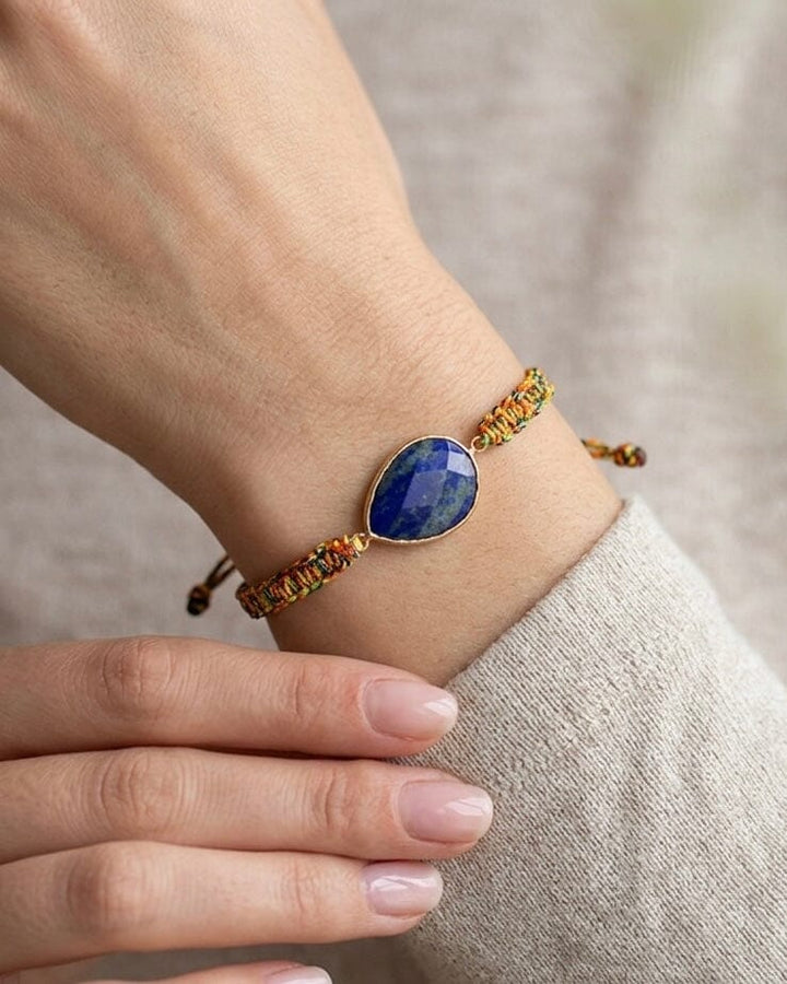 Pulsera cuarzo azul Accesoriosjeco 