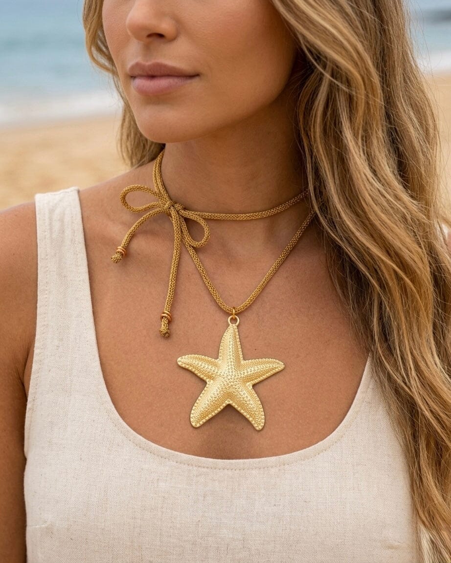 Collar amor marino oro Accesoriosjeco 