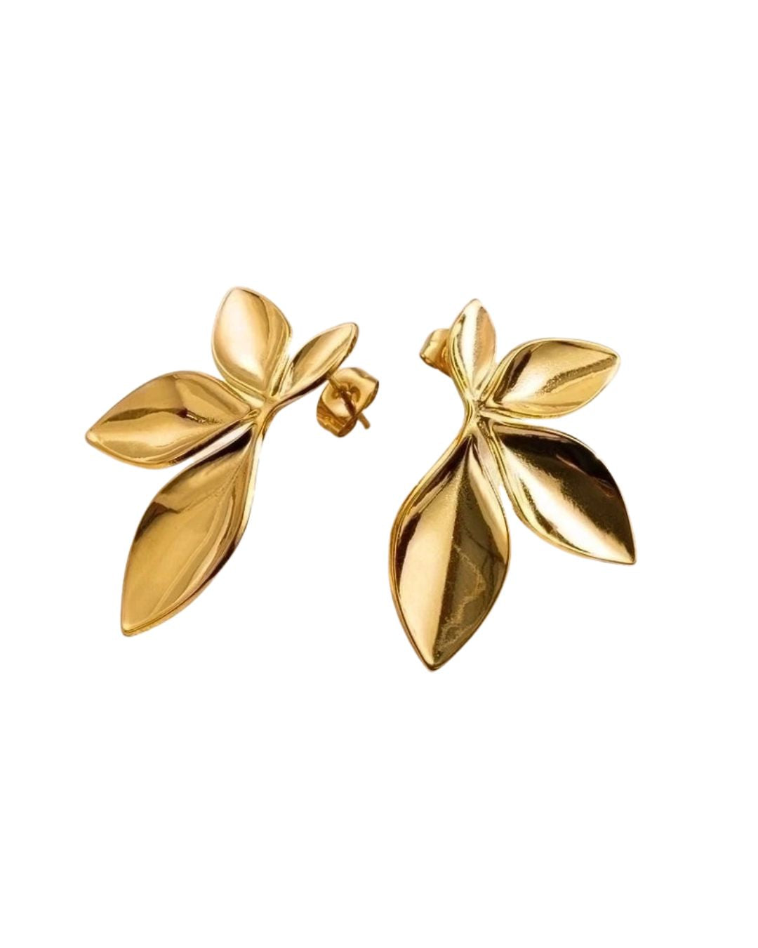 Aretes GINKGO ETERNO Accesoriosjeco 