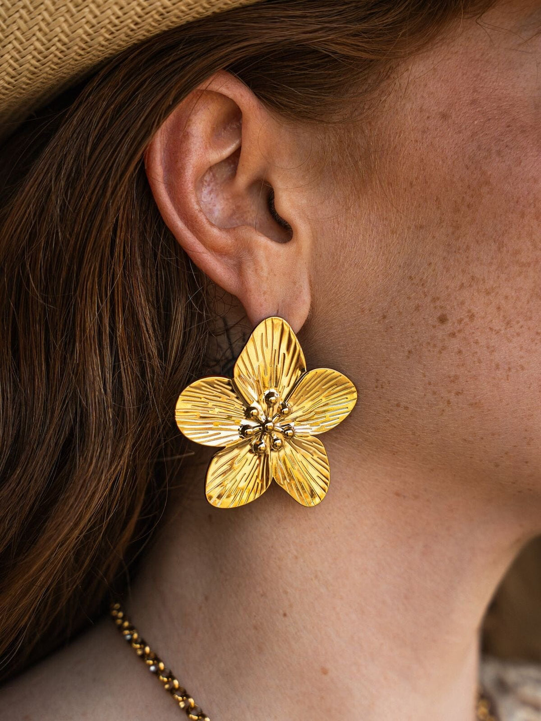 ARETES FLORES TROPICALES Accesoriosjeco 