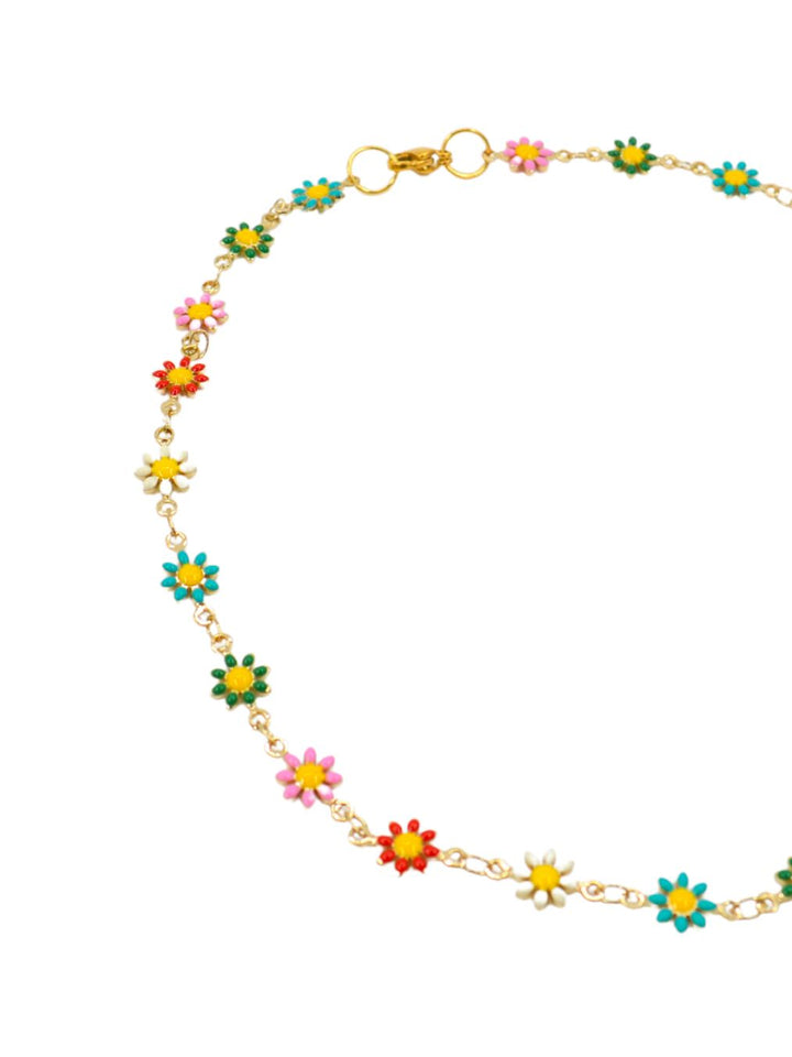 Collar energía floral colores variados Accesoriosjeco 