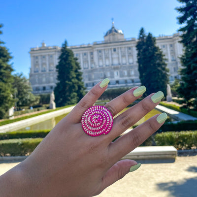 Anillos color Accesoriosjeco Fucsia 