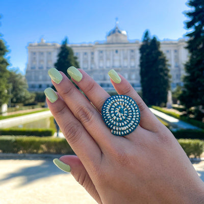 Anillos color Accesoriosjeco Azul 