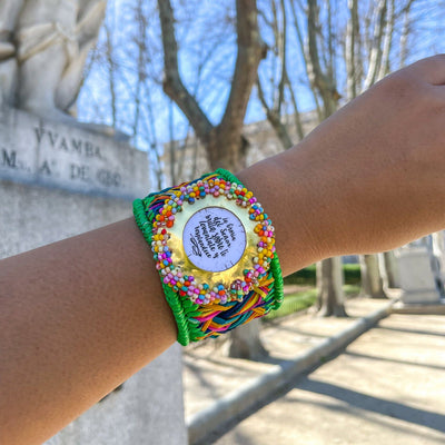 Pulsera iraca la Gloria de Dios Accesoriosjeco 