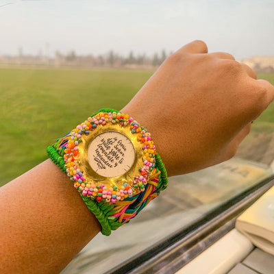 Pulsera iraca la Gloria de Dios Accesoriosjeco 