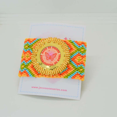 Pulsera frase positiva Accesoriosjeco 